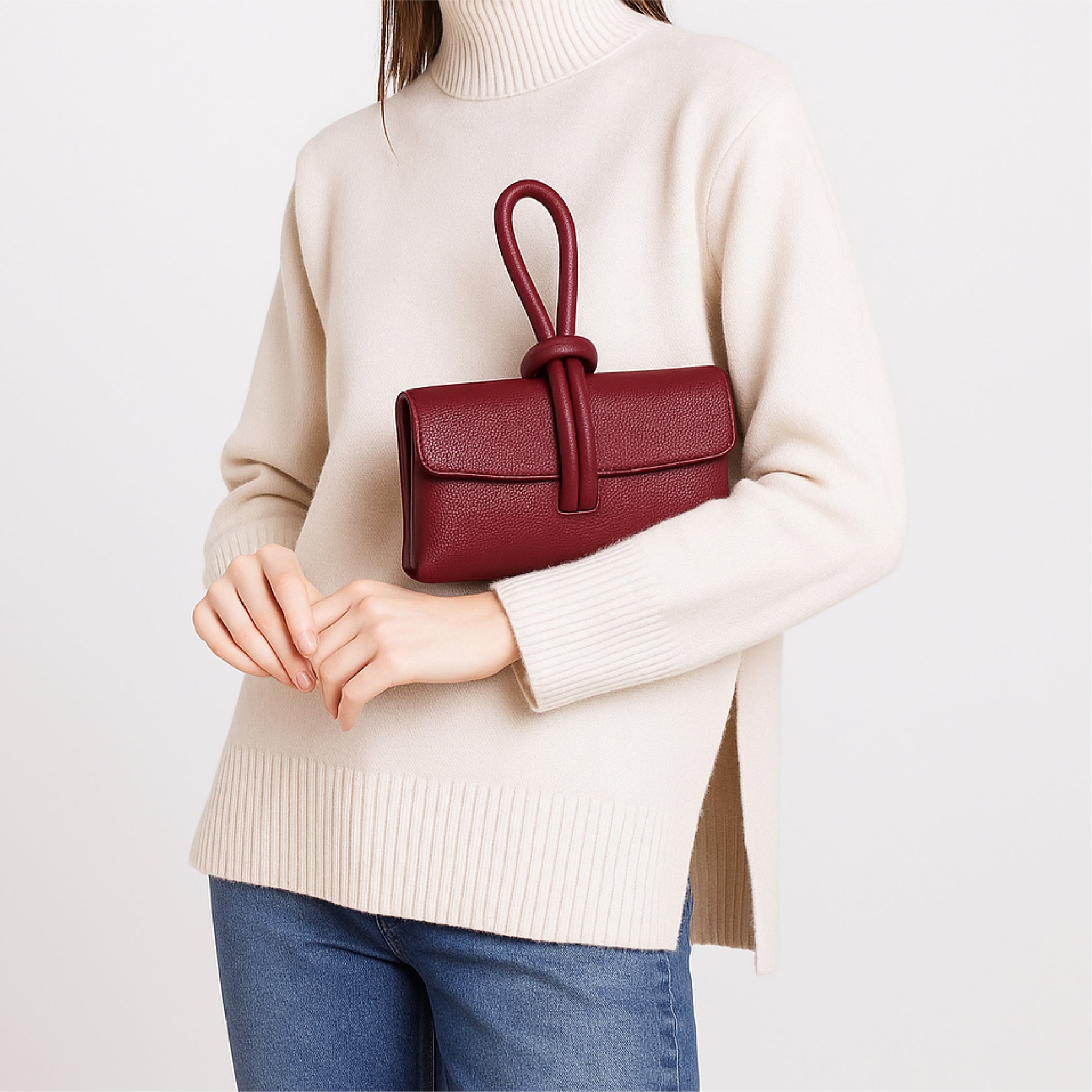 Selene - Burgundy